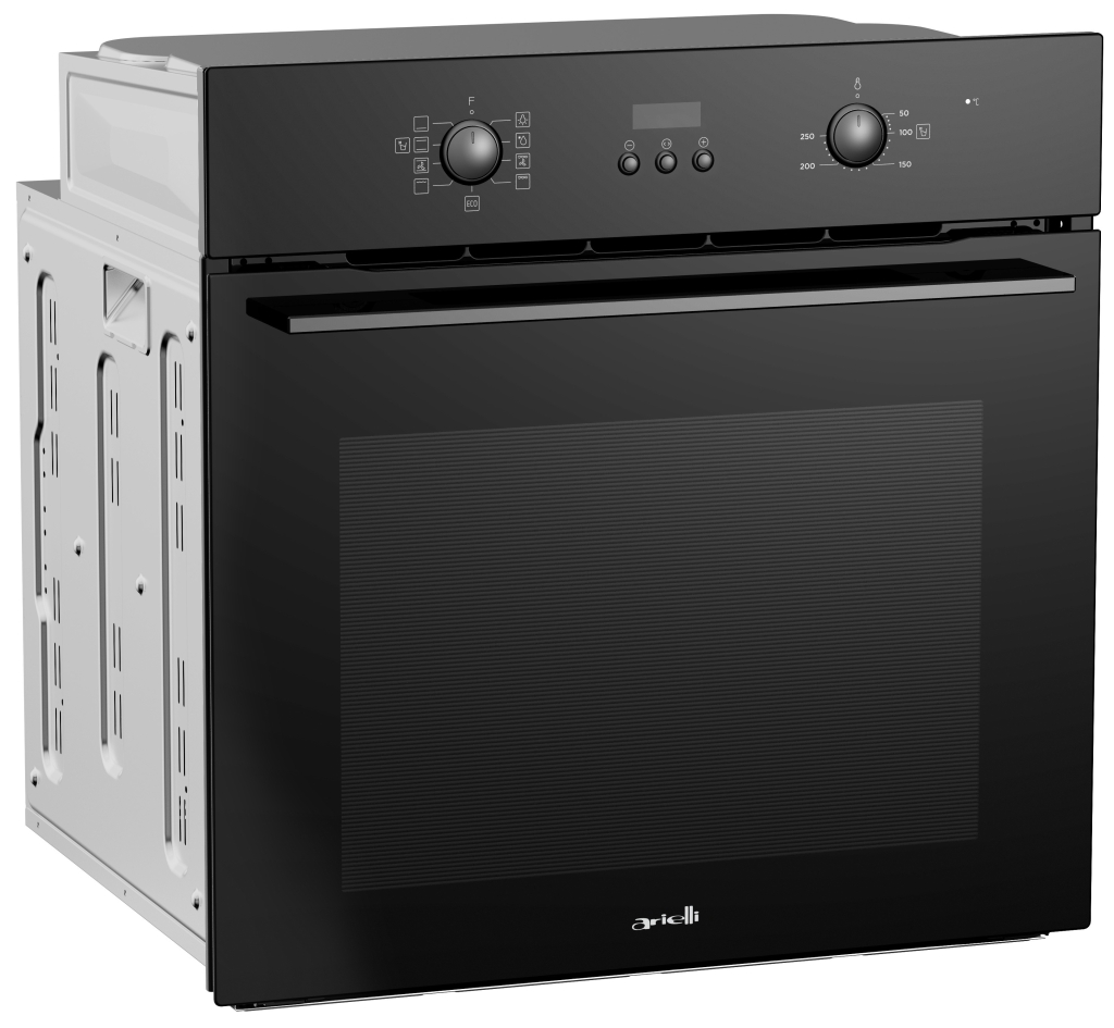 arielli aoe-1070bl 70ltr built-in oven